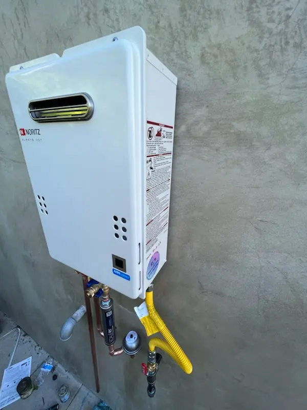 Tankless water heater installation for Buda homes